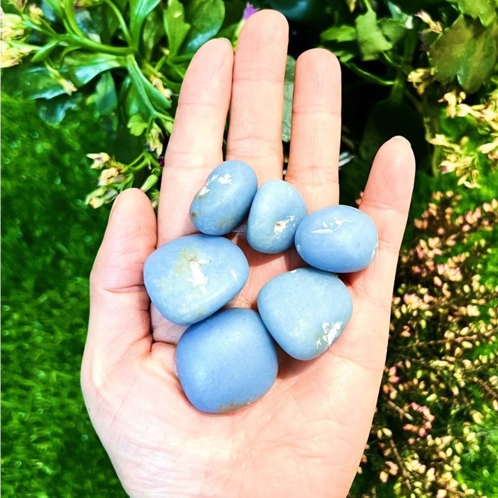 Angelite Tumbled Crystal Gemstone